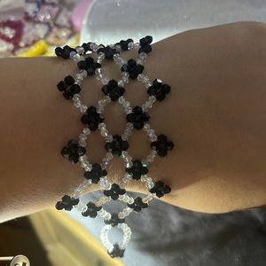 Hand made crystal bracelet